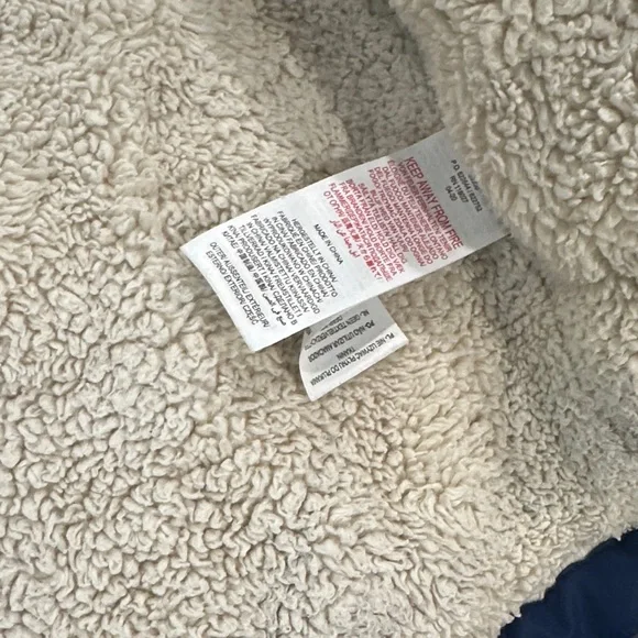 Mini Boden Navy Unicorn Puffer Jacket - Picture 3 of 11